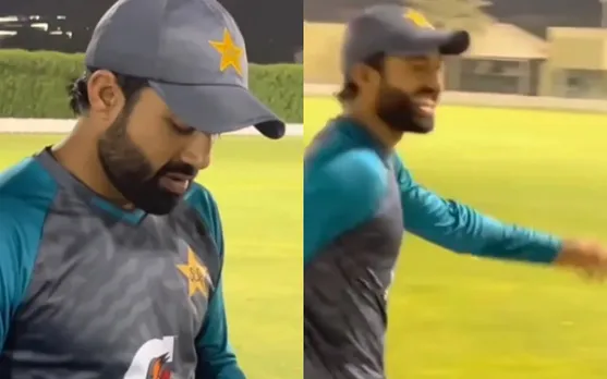 Hilarious video shows Mohammad Rizwan getting perplexed on fan's name and gender