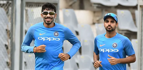 Jasprit Bumrah and Bhuvneshwar Kumar
