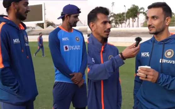 Yuzvendra Chahal with others