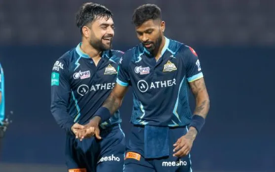 Hardik Pandya and Rashid Khan