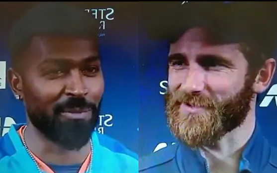 Kane Williamson and Hardik Pandya