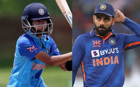 Virat Kohli and Soumya Tiwari