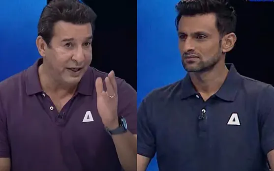 Wasim Akram and Shoaib Malik