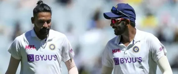 Mohammed Siraj and Jasprit Bumrah