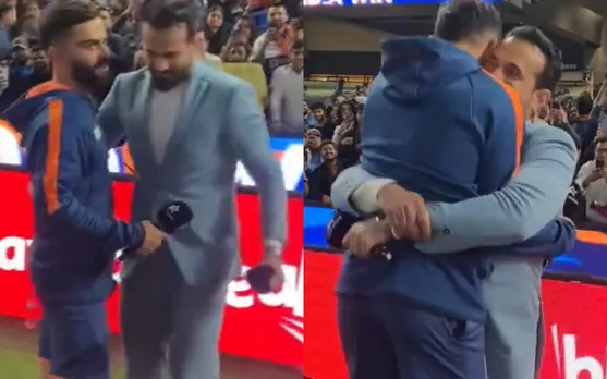 Irfan Pathan and Virat Kohli