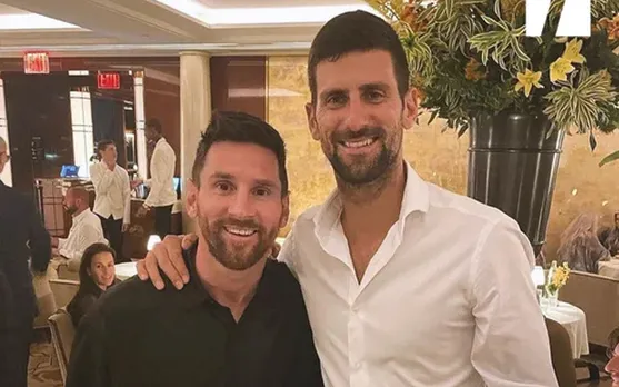Novak Djokovic and Lionel Messi