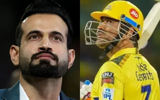 Irfan Pathan and MS Dhoni
