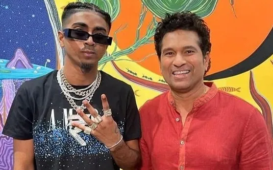 MC Stan with Sachin Tendulkar