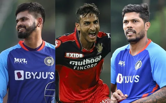 Umesh Yadav, Shahbaz Ahmed, Shreyas Iyer