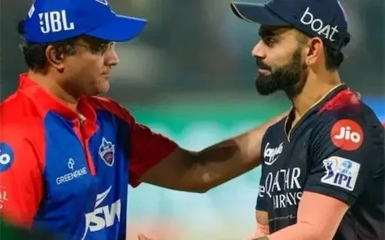 Virat Kohli and Sourav Ganguly