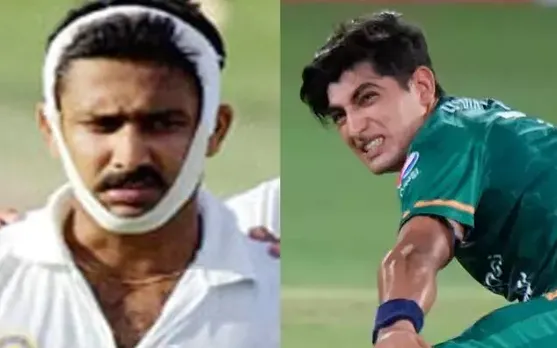 Anil Kumble, Naseem Shah