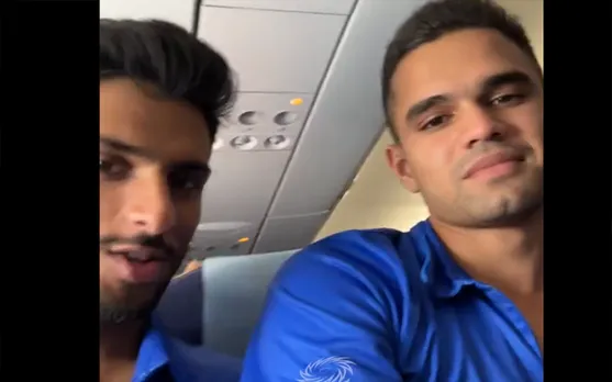 Tilak Varma and Arjun Tendulkar