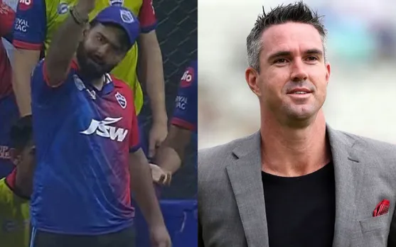 Rishabh Pant and Kevin Pietersen