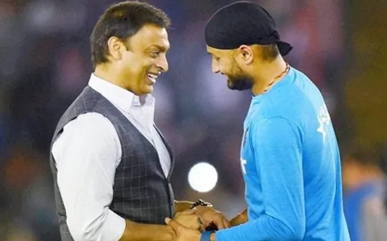 Shoaib Akhtar - Harbhajan Singh