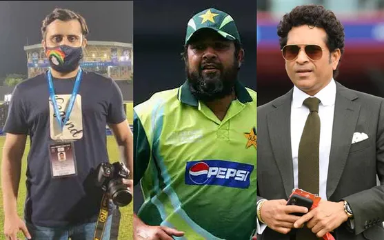 'Pura Pakistan hi aisi behki behki baatein kyu krta hai?' - Fans troll Pakistani journalist for claiming Inzamam-ul-Haq to be bigger match-winner than Sachin Tendulkar