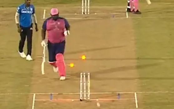 Rakhim Cornwall run out in CPL 2023
