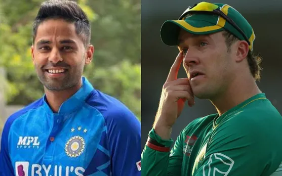 Suryakumar Yadav and AB de Villiers