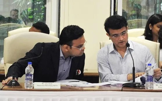 Sourav Ganguly and Jay Shah