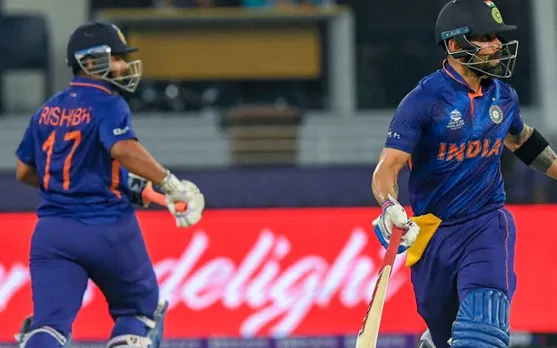 Virat Kohli Rishabh Pant