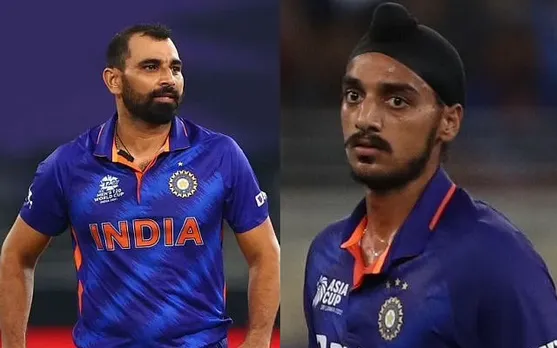 Mohammed Shami and Arshdeep Singh