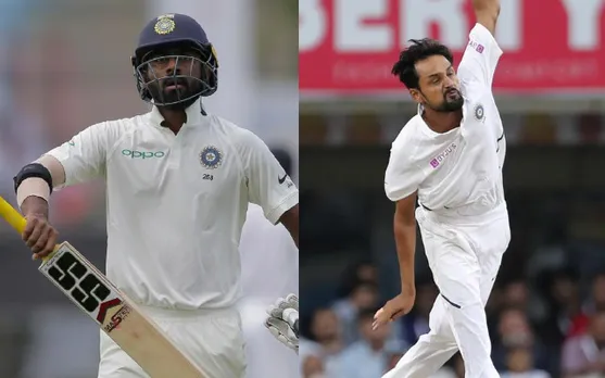 Abhinav Mukund and Shahbaz Nadeem