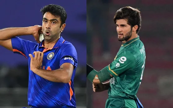 Ravichandran Ashwin, Shaheen Afridi