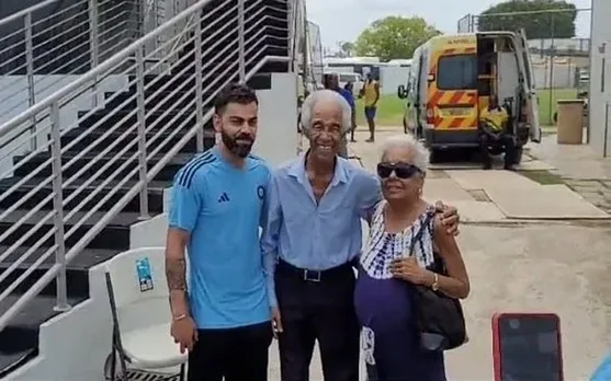 Virat Kohli and Sir Garfield Sobers