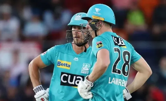 Chris Lynn and Dan Lawrence.
