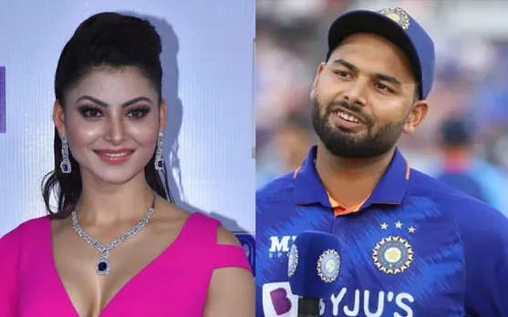 Urvashi Rautela and Rishabh Pant