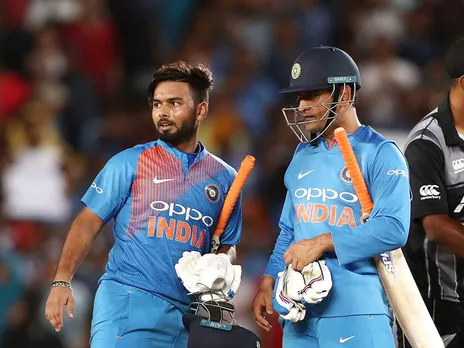 MS Dhoni an Rishab Pant
