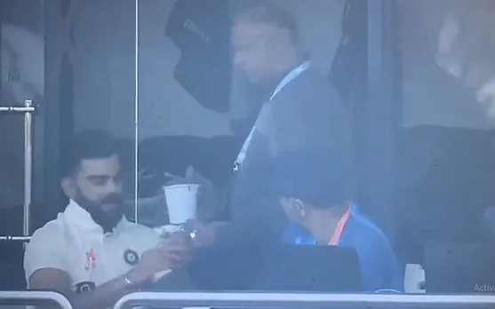 Virat Kohli gets excited about Chole Bhature