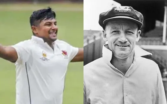 Sarfaraz Khan-Don Bradman