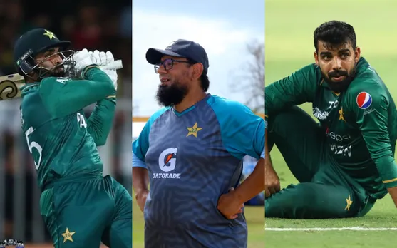 Saqlain Mushtak, Asif Ali, Shadab Khan