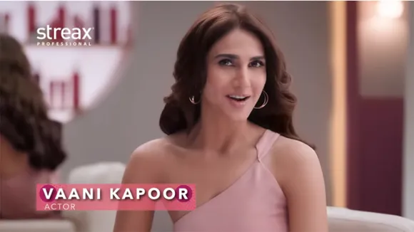 Vani Kapoor vouches for Streax Professional 