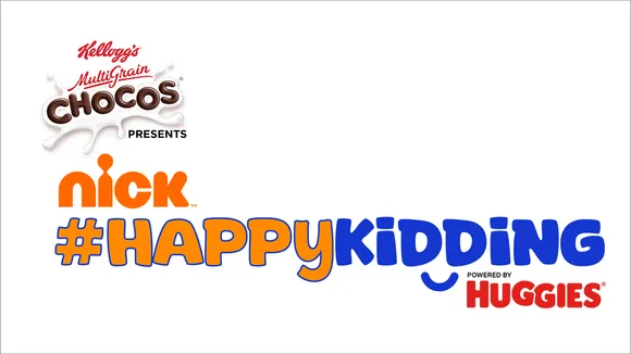 Nick-and-Huggies-happy-kidding-logo