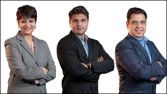 (L-R) Anupama Bhimrajka, Pranay Kale and Tanesh Arora