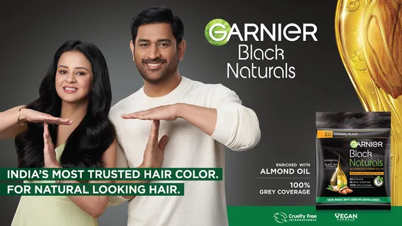 Garnier Black Naturals Dhoni ad