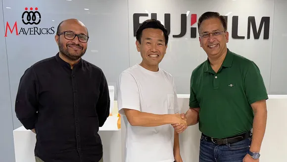  left to right - Abhi Shekhar Singh, Koji Wada and Chetan Mahajan