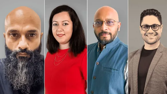 (L-R) Ashutosh Munshi, Karishma Gupte, Vasudevan Rangarajan, Ashutosh Thatte