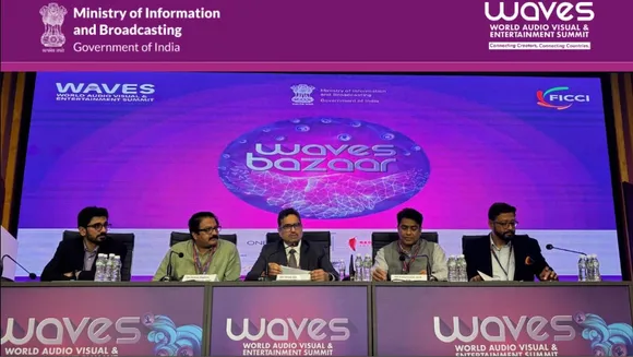 Sanjay Jaju, Secretary, Ministry of Information & Broadcasting, at WAVES 2025 in Mumbai on Friday, May 2, 2025.