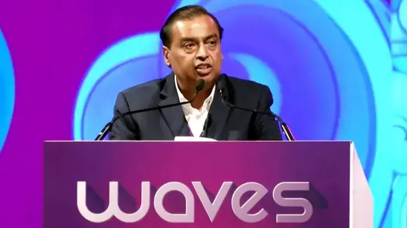 Mukesh Ambani at Waves