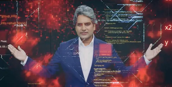 A screengrab from the promo of Decode posted by Sudhir Chaudhary on X