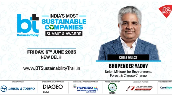Business Today to host summit on corporate sustainability and ESG in Delhi