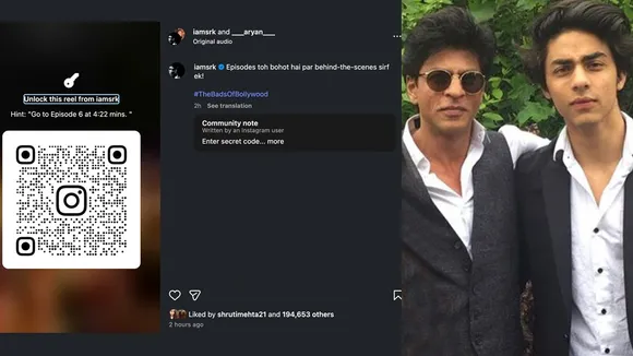 SRK-and-Aryan-Khan-launch