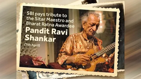 SBI removes late Pandit Ravi Shankar’s post 