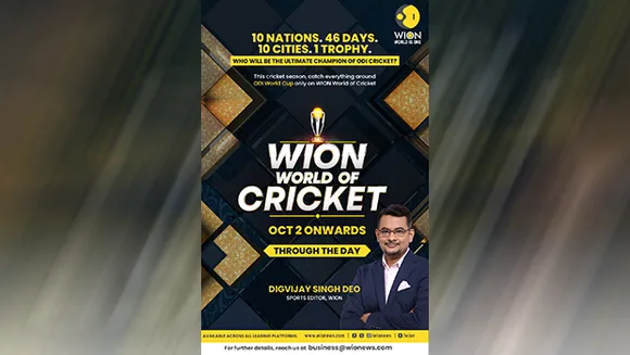 Wion launches 'Wion World of Cricket' show