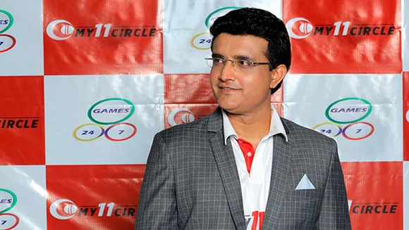 My11Circle ropes in Saurav Ganguly as brand ambassador