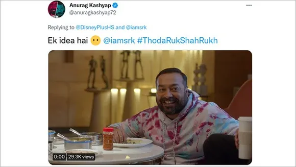 Dunzo, CoinSwitch, PhonePe, Spotify & Tinder give Shah Rukh Khan business suggestions as he runs short of ideas for SRK+ app