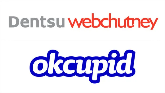 Dentsu Webchutney will handle digital and creative mandate for OkCupid