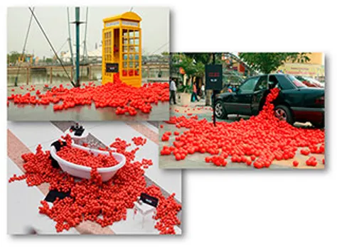 1500 red balls to set the Mood right